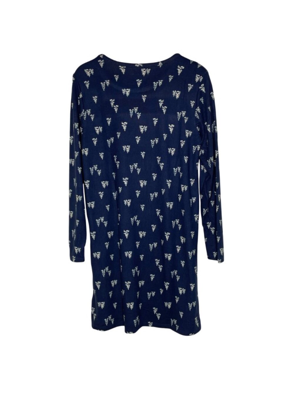 Charter Club Intimates Forest Stroll Pine Tree Winter Snow Nightgown Sz MED - Picture 2 of 5